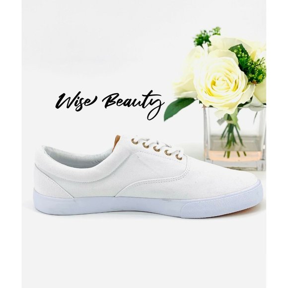 Goodfellow & Co Men’s Park Sneakers Size 10 Casual Shoe White Canvas NEW! - Picture 7 of 7